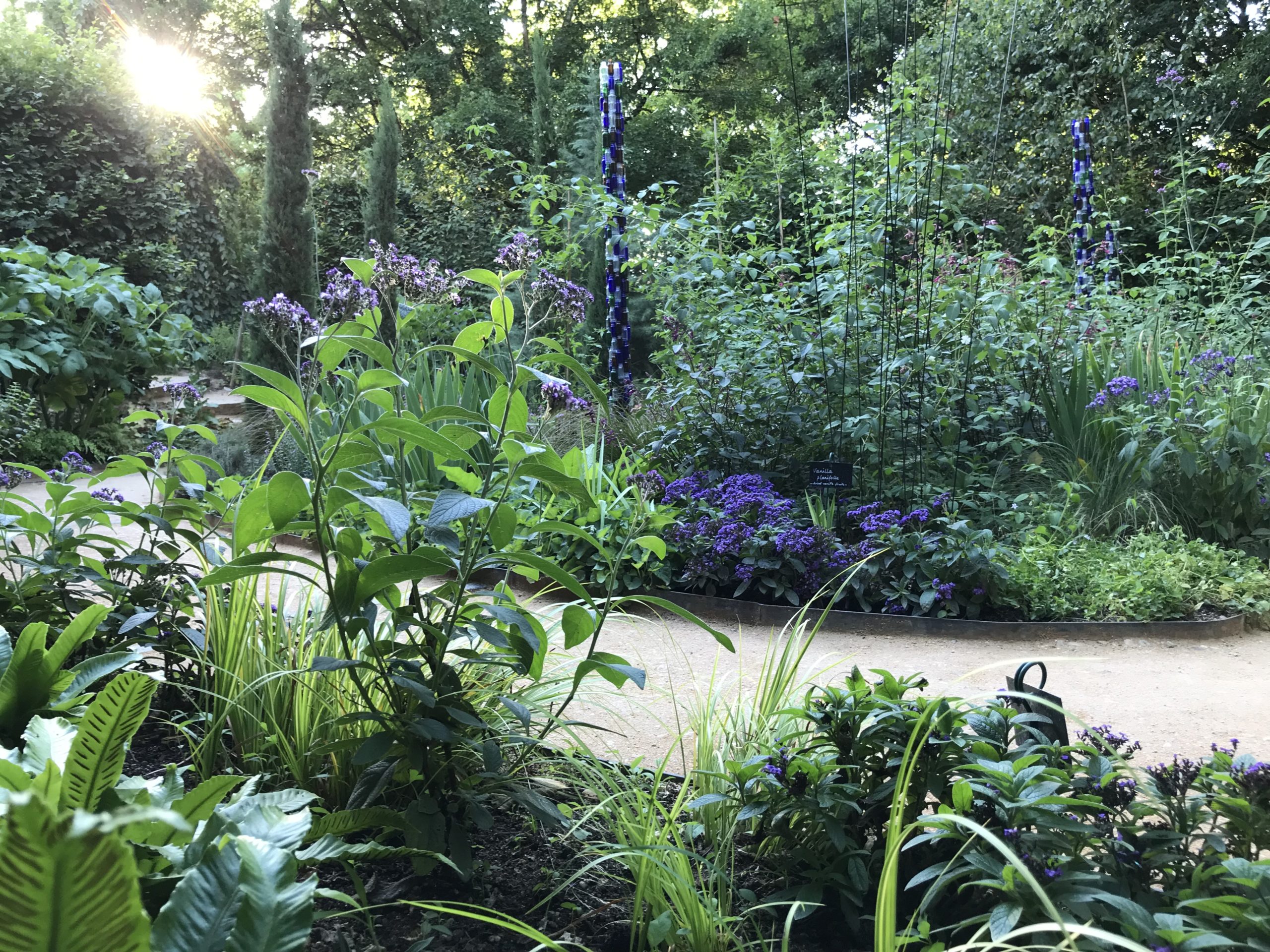 Tuinontwerp, Chaumont Paradise perfume garden 2019,, door Caroline Thomas, tuinontwerper bij Tuinen van Thomas